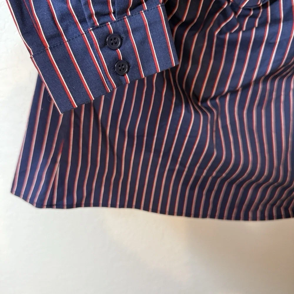 Bardot blue stripe